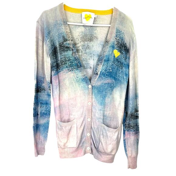 Kerri Rosenthal S Willie v-neck cashmere womens cardigan sweater luxury designer - Picture 4 of 10